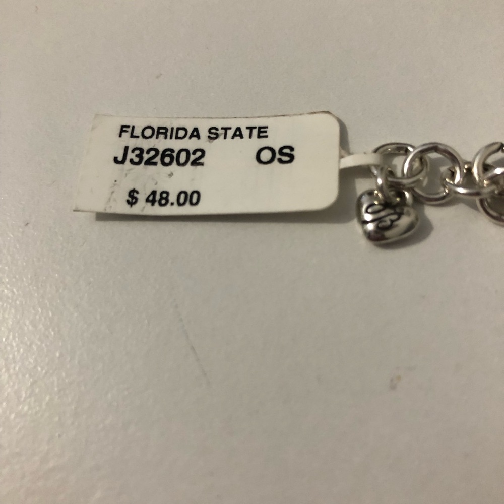 NWT Brighton Florida State Sun & Tropical Charm Bracelet With Pink Flamingo - Picture 5 of 7